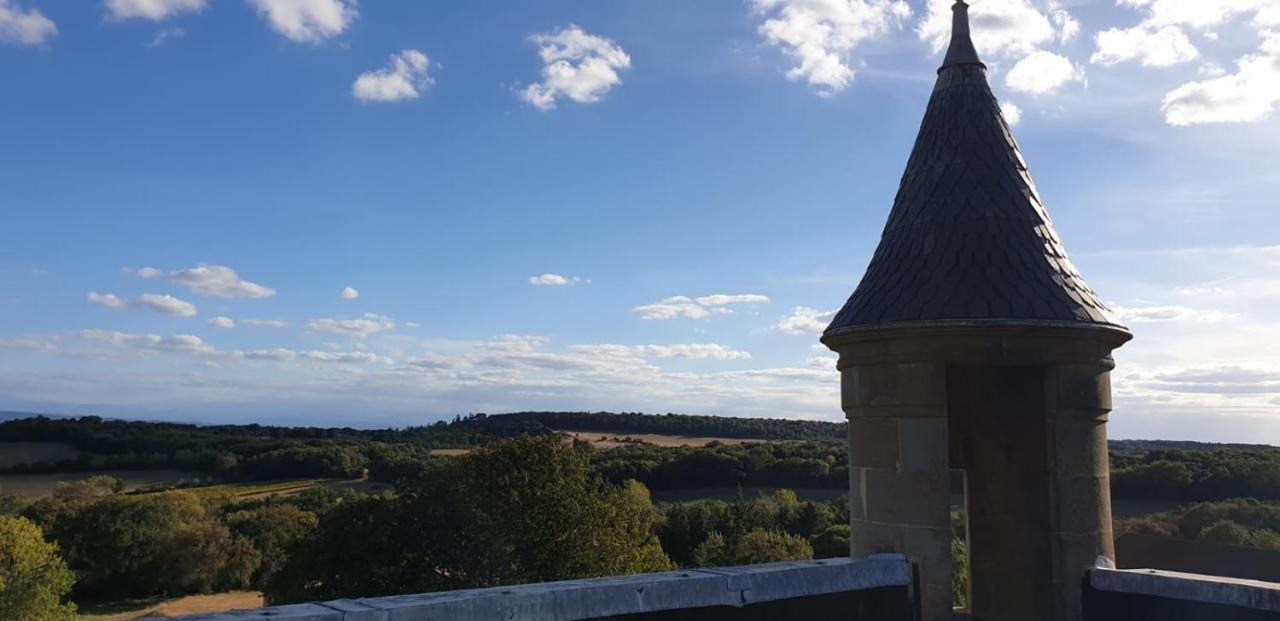 Chateau De Villeneuve - Montolieu Exterior foto